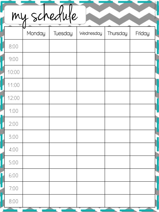 Nanny Schedule Template Is Nanny Schedule Template Still Relevant AH 