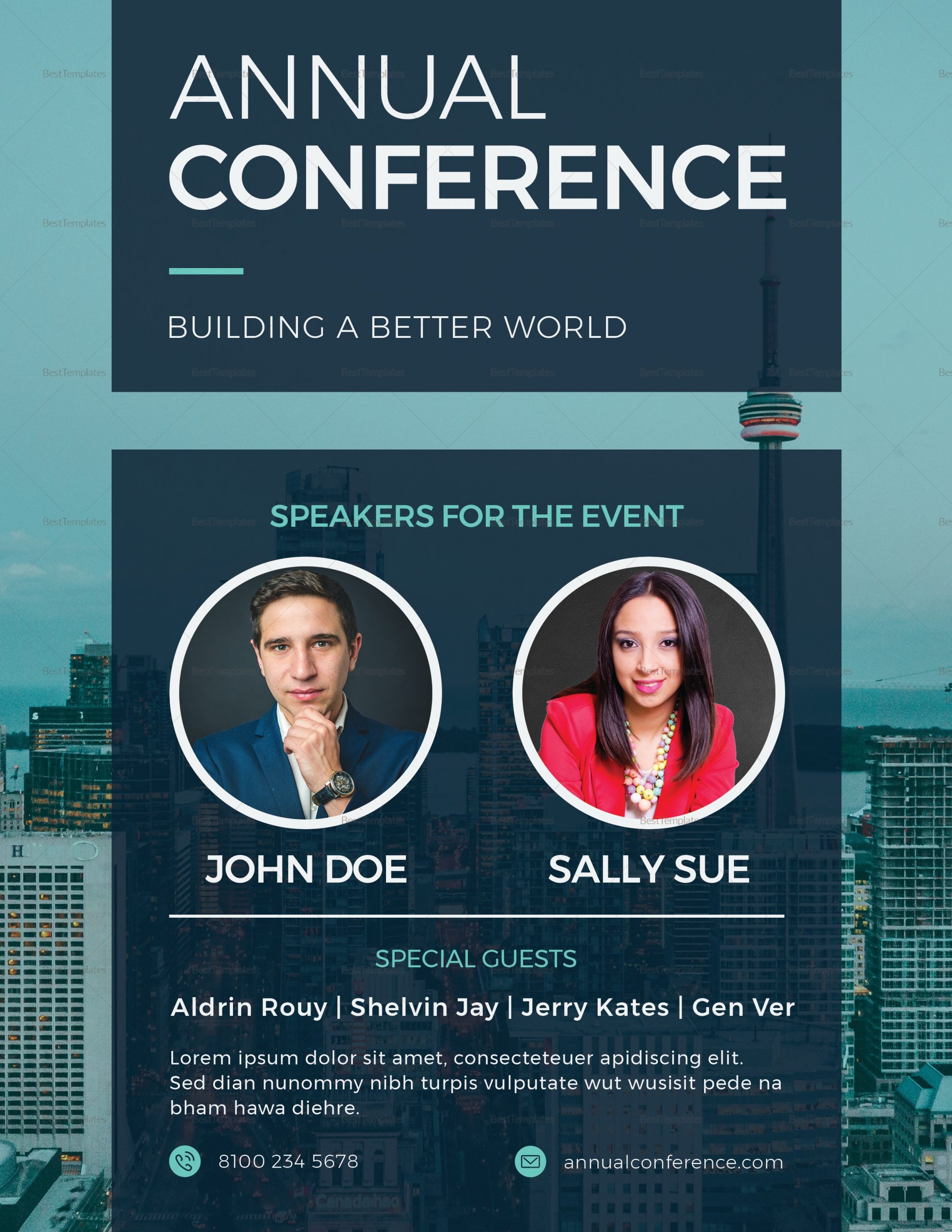 Conference Flyer Template The 3 Secrets You Will Never Know About 