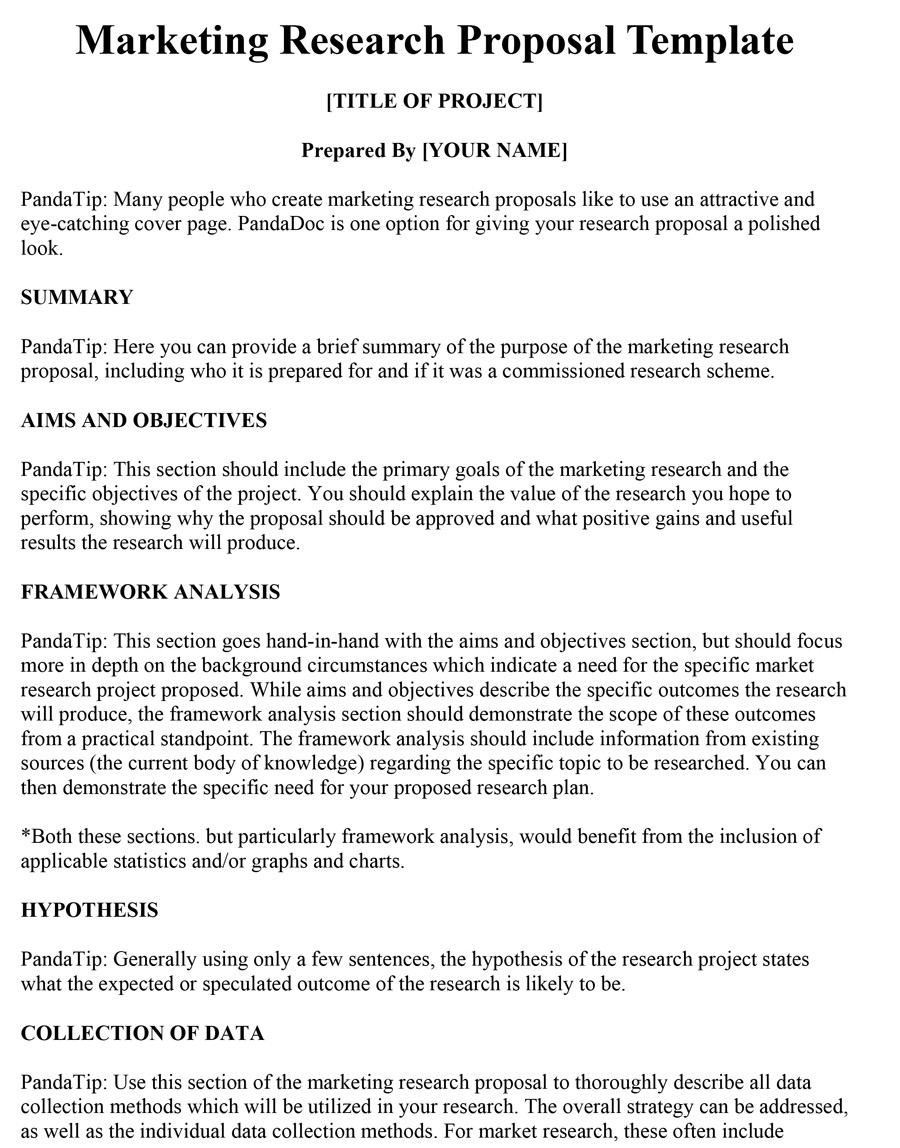 complete research proposal