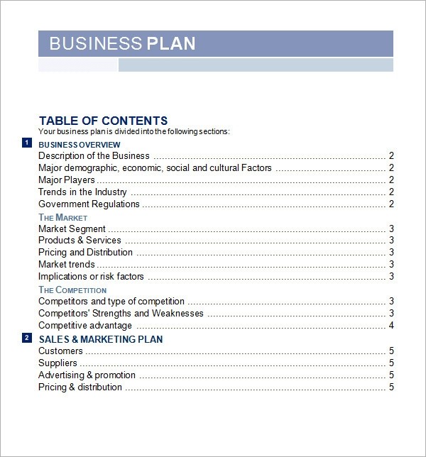 Blank Business Plan Template Word What Will Blank Business Plan 