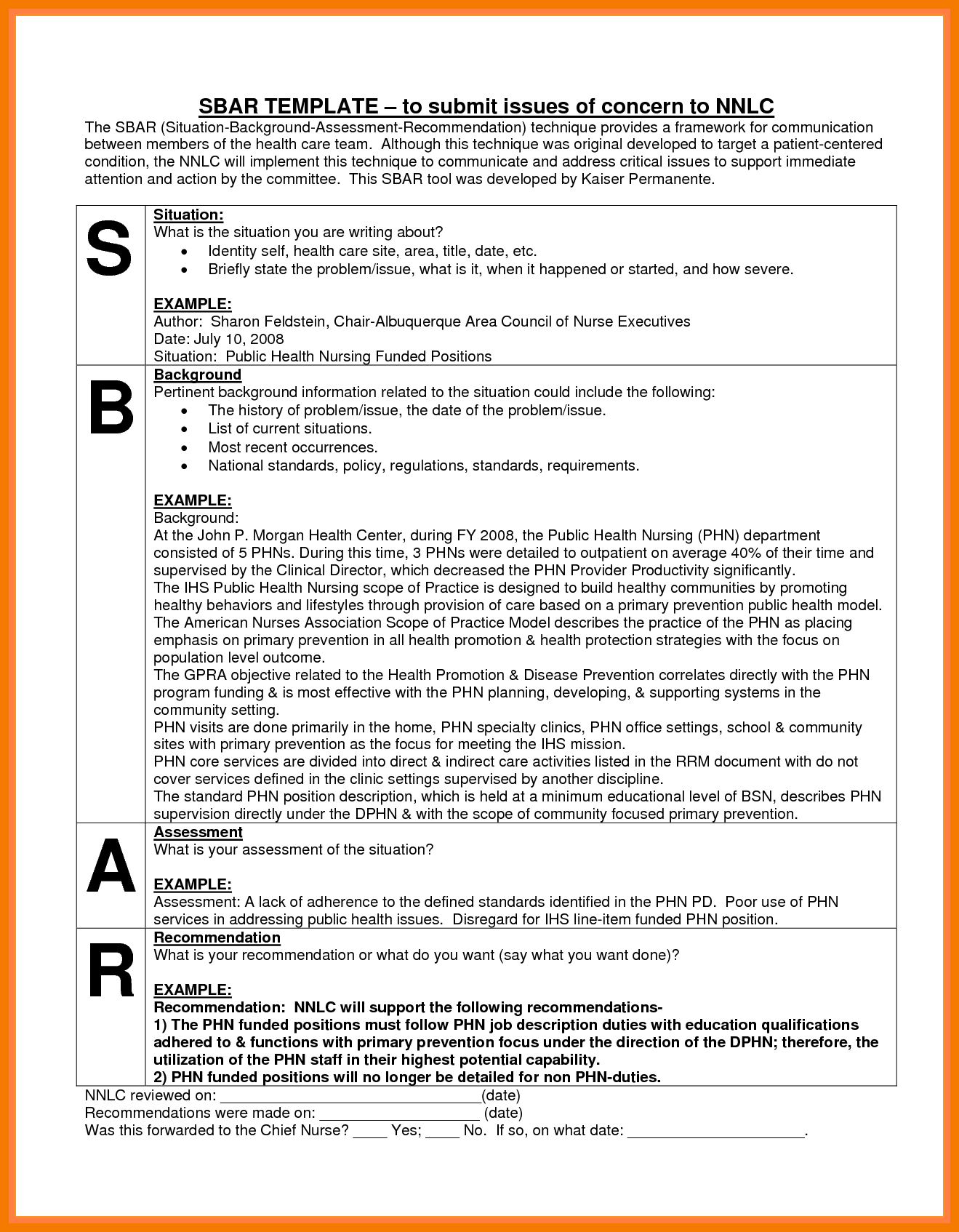Sbar Example In Nursing 4 Things You Probably Didn t Know About Sbar Example In Nursing AH