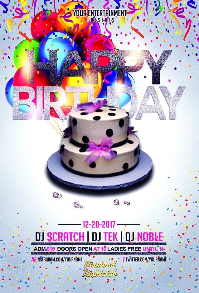 Happy Birthday Flyer Template 4 Common Myths About Happy Birthday Flyer Template AH STUDIO Blog