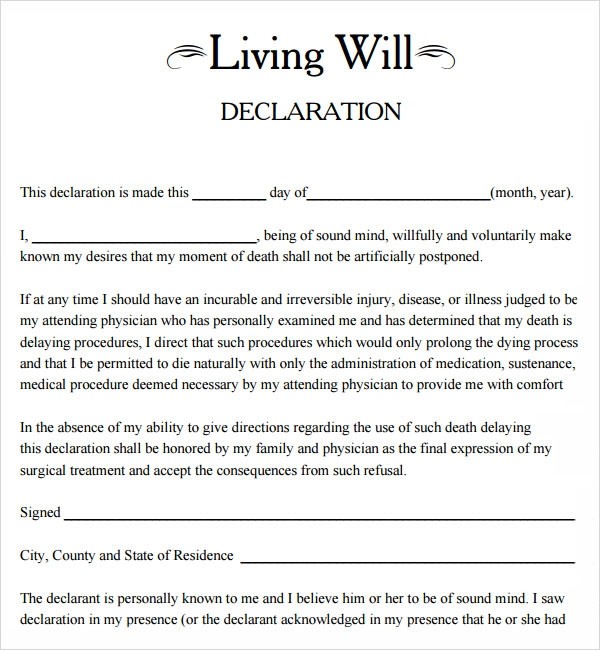 Printable Free Will Template Nz Printable Templates