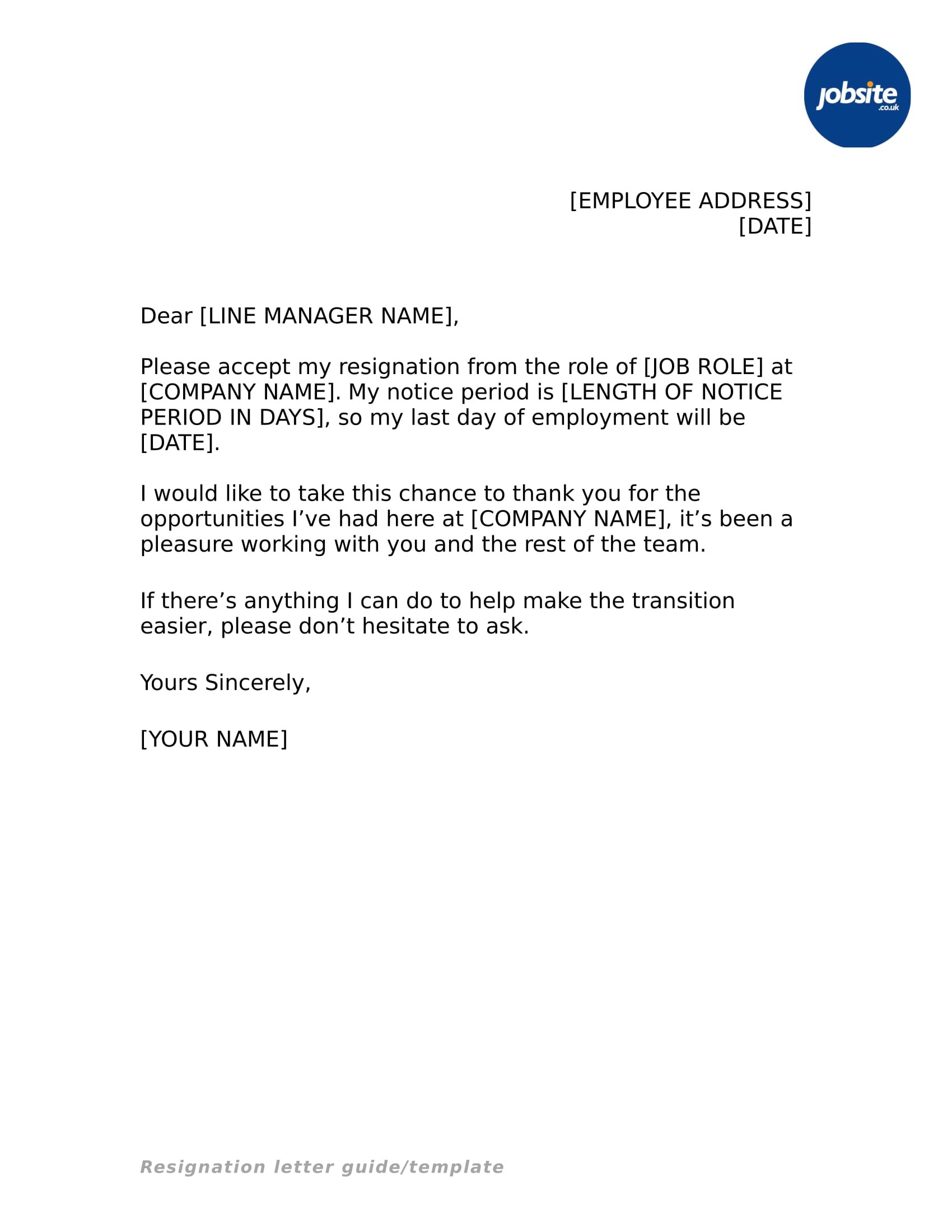 Resignation Letter Very Simple This Is How Resignation Letter Very